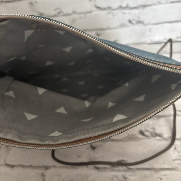 Hawaiian Sew Da Kine Turquoise And Brown Colored Purse NWT - Picture 4 of 4